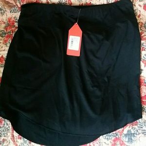 Oiselle Lux skirt black size 8